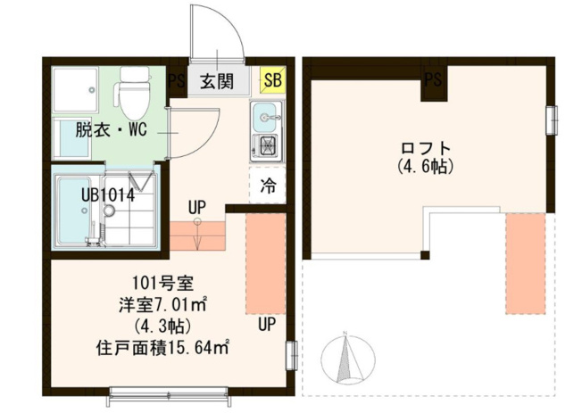 【間取り】 | ハーモニーテラス青井Ⅸ