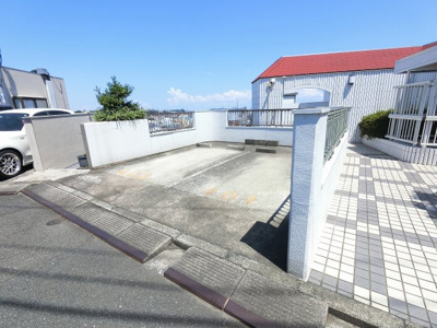 【駐車場】 | サンズヒル磯子 | 平置き駐車場です。