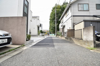 【前面道路含む現地写真】 | 南側2.7ｍ私道