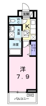 ヒルズ　ガーデンの間取り