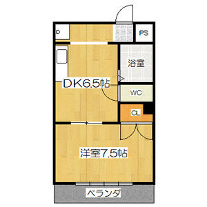 【間取り】 | コーポ二村