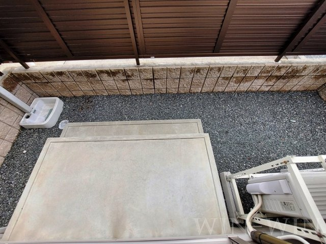 ボヌールⅡのバルコニー