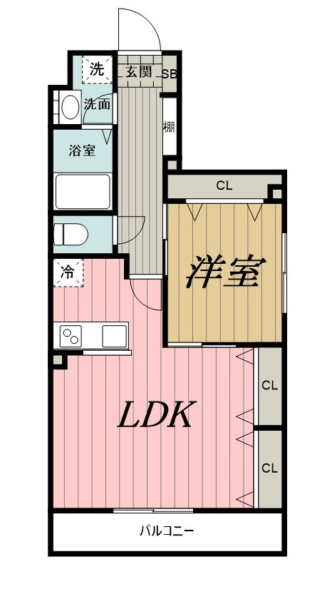 ミリアビタ大森台の間取り