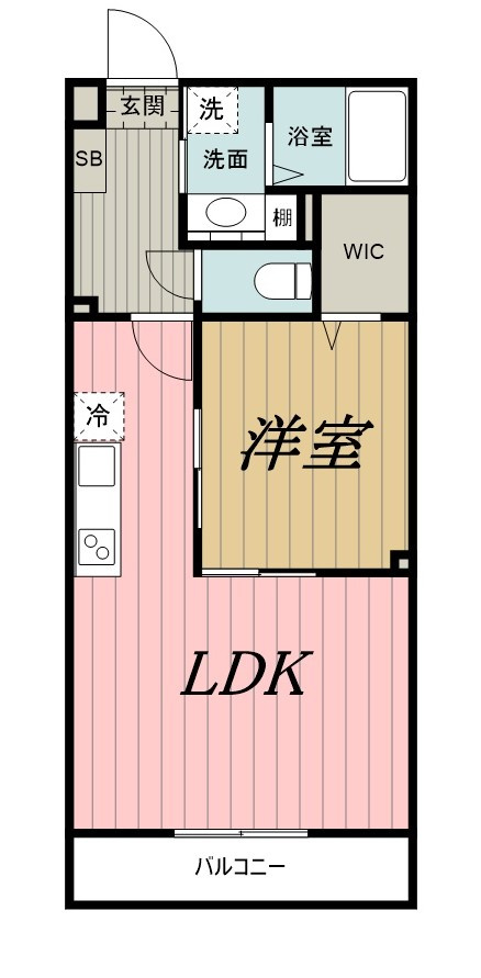 ミリアビタ大森台の間取り