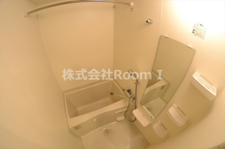 【浴室】 | プレサンス谷町リーベ | きれいなお風呂です