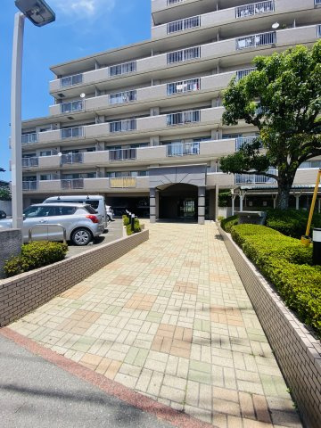 都府楼パークホームズのエントランス