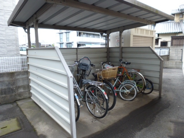 ユニティＢのその他共用部分|自転車置き場