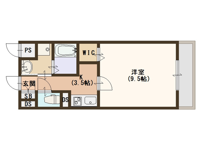 【間取り】 | グランパシフィック花園Luxe