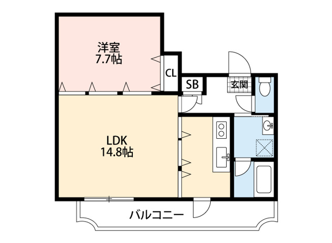 【間取り】 | ホワイトクラウドIV