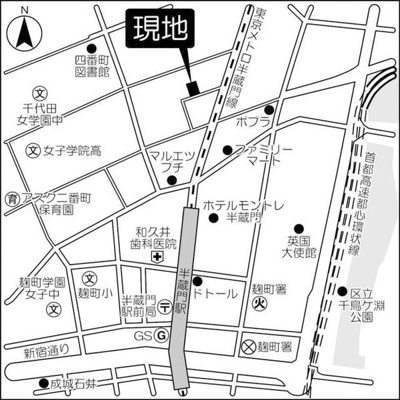 【地図】 | ヒルトップ半蔵門