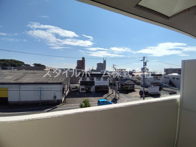 【展望】 | シティキャビン | バルコニーからの展望です。