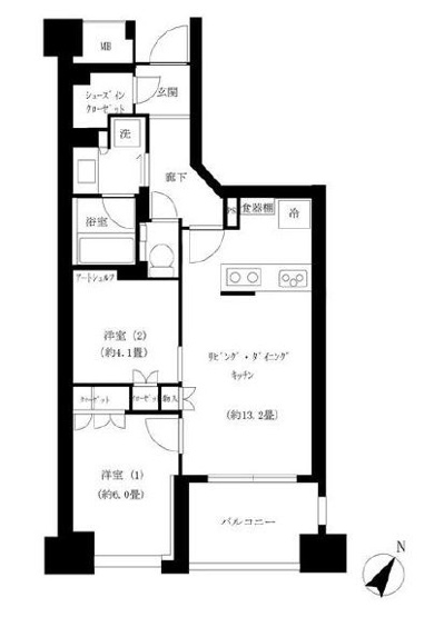 【間取り】 | プラウド人形町 | プラウド人形町,間取り