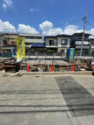【前面道路含む現地写真】 | 府中市天神町2丁目新築戸建て5棟　2号棟