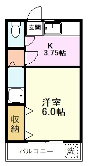 【間取り】 | コーポ榎本