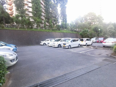 【駐車場】 | 若葉台団地４－３棟 | 平置き駐車場です。