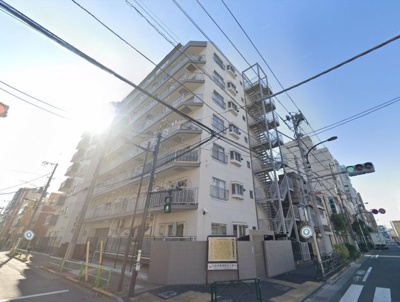 【外観】 | 三の輪フラワーマンション | 総戸数５９戸、昭和５５年７月築、管理人は巡回勤務につき管理体制良好です♪