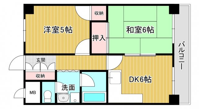 【間取り】 | 弁天マンション | 弁天マンション(GoodHome)
