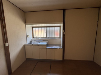 【キッチン】 | 明美町平屋 | きれいなキッチンです