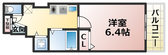 【間取り】 | プレサンス梅田フロンティア