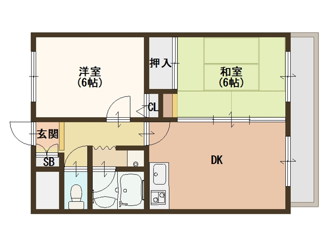 【間取り】 | シャルマンコーポネイビー