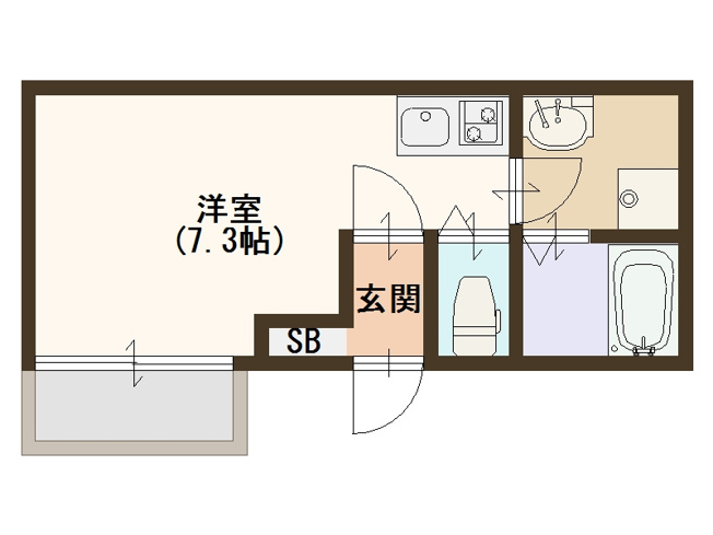 【間取り】 | メビウス天下茶屋レジデンス