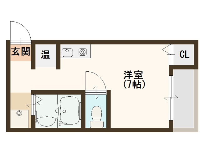 【間取り】 | エルメゾン1st