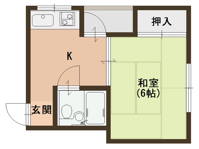 【間取り】 | グレース岸里