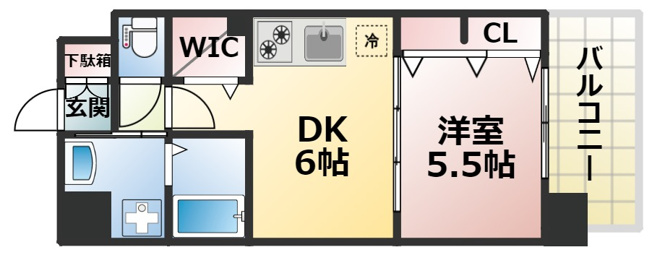【間取り】 | プレサンス梅田東アルファ