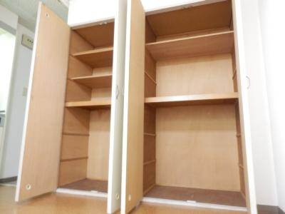 ボックス七条の収納|大型収納