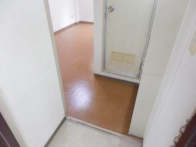 ボックス七条の展望|玄関から～