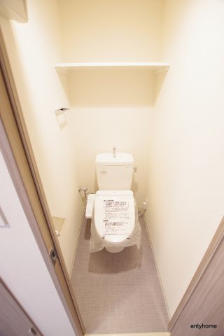 プレサンス谷町九丁目ディセオ 仲介手数料無料のトイレ