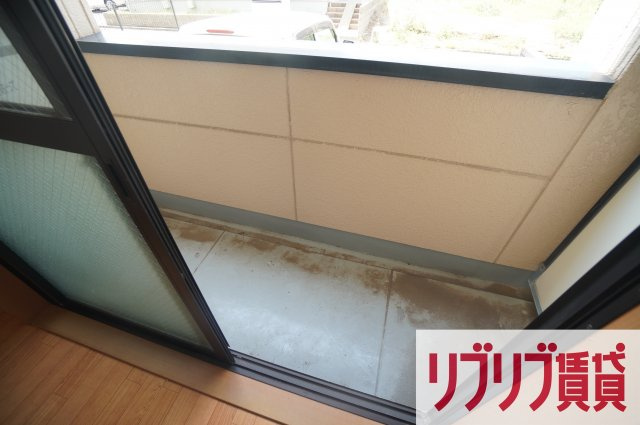 シティハイム　ハラのバルコニー