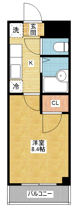 曙EASTⅡの間取り|曙EASTⅡ
