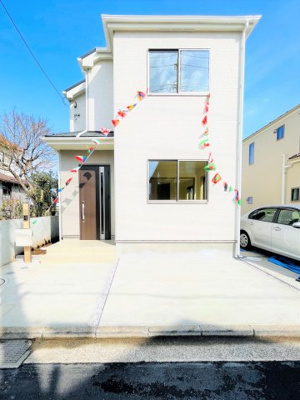 【外観】 | 立川一番町 | 白を基調とした外観になります。