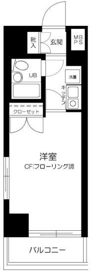 【間取り】 | ステージファースト武蔵小山