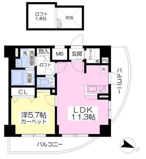 【間取り】