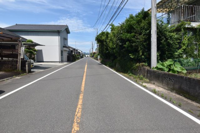 【前面道路含む現地写真】 | 五代町土地