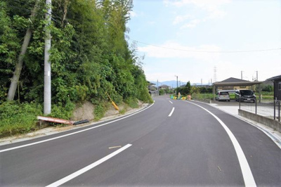 【前面道路含む現地写真】 | 宮崎町土器薗土地