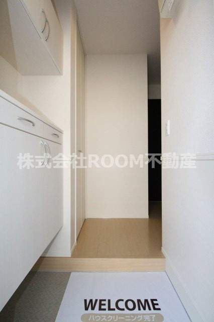 セジュールさくらDGのエントランス|ゆとりのあるエントランスです