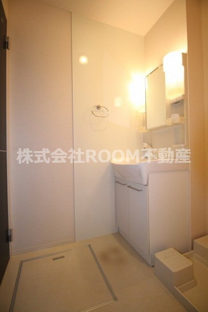 セジュールさくらDGの洗面所|スペースが確保できる洗面所です