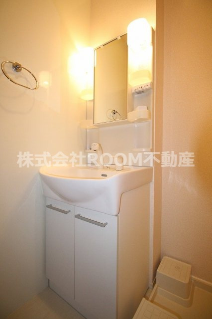 セジュールさくらDGの洗面所|コンパクトで使いやすい洗面所