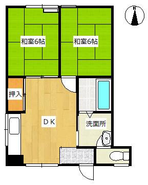 【間取り】 | ファミールHIRO C