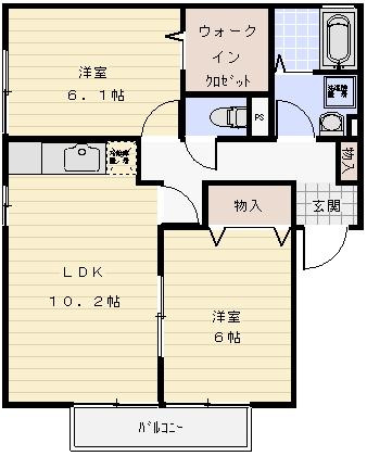 リリエンベルグの間取り