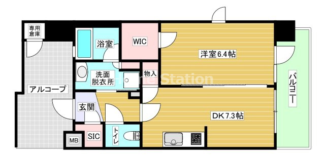 【間取り】 | エステムプラザ福島ジェネル