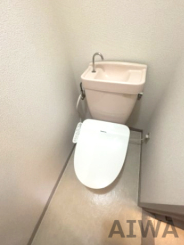 【トイレ】 | アベニュー迎町 | コンパクトで使いやすいトイレです