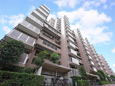 【外観】 | リフォーム済み中古マンション　稲毛スカイマンション