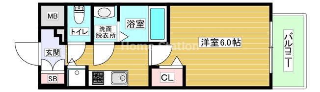 【間取り】 | プレサンス大阪ゲートシティ