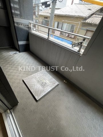 セイワパレス新梅田のバルコニー|落ち着いた時間を過ごせるバルコニーです