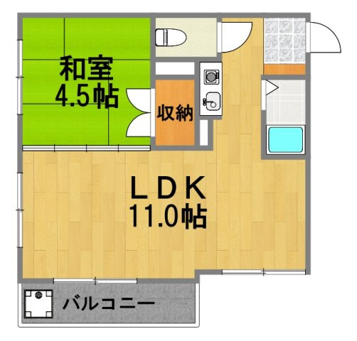 【間取り】 | セントポーリア拝島