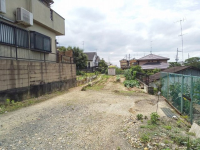 【前面道路含む現地写真】 | 宇治市広野町大開1号地　売土地